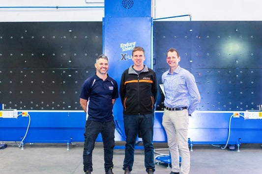 Aristo Glass integrates x-line high speed coating machine with EnduroShield