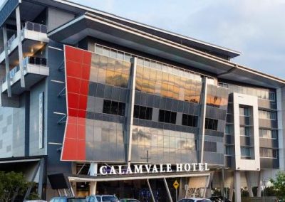 Shower Glass Coating: The Calamvale Hotel - Brisbane, Australia
