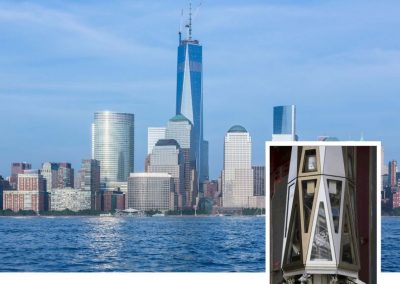 One World Trade Center glass façade New York protected with glass coating